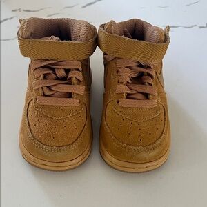 Kids Nike Air Force Ones High-Top Sneakers